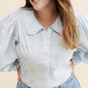 BNWT/BNIB selkie meadow blouse in south of France size small